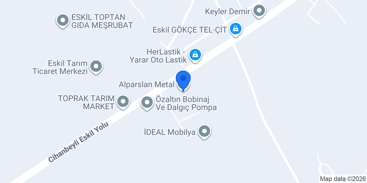 Alparslan Metal konumu