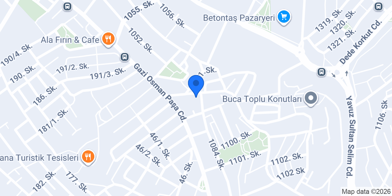 İzmir Vardar Sigorta Acenteliği konumu