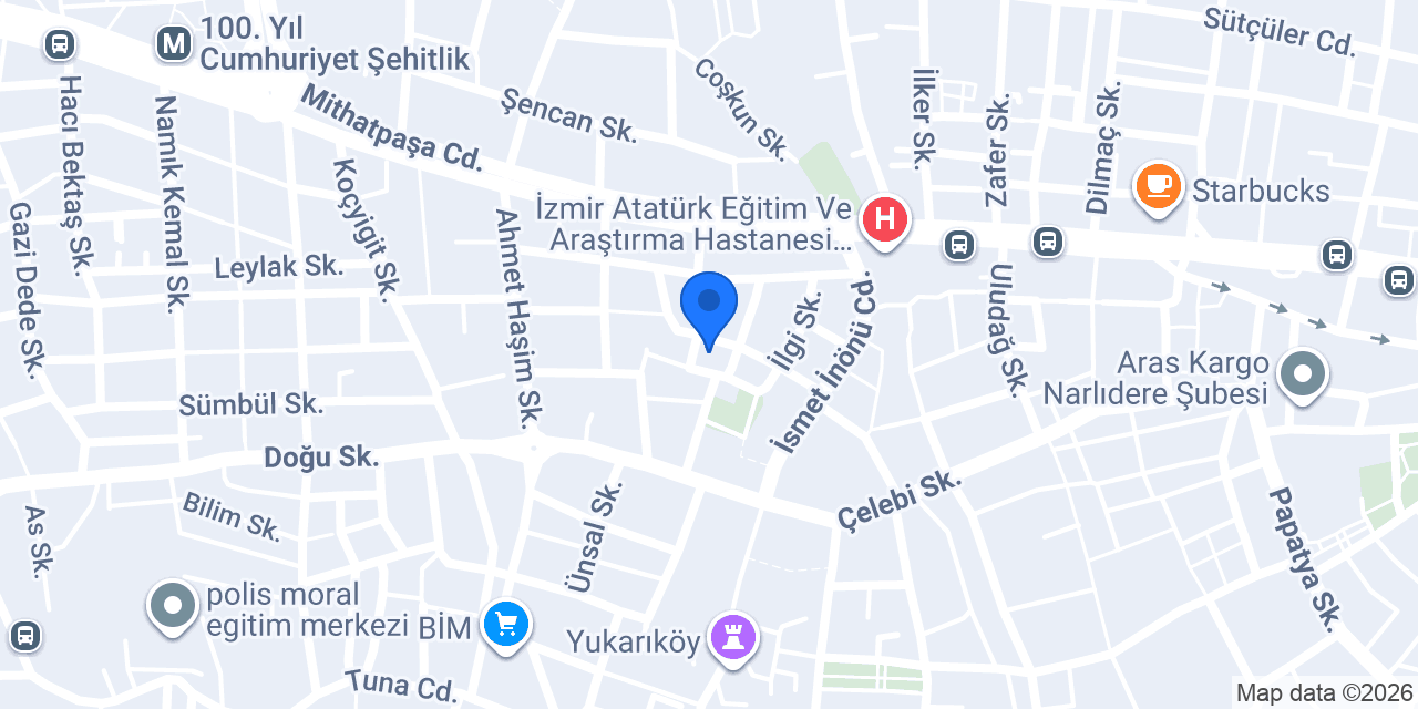 Nur Yiğit Dikim Evi konumu