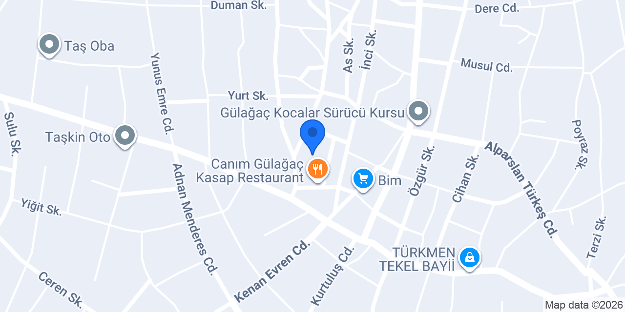 Bizim Cafe Restorant konumu