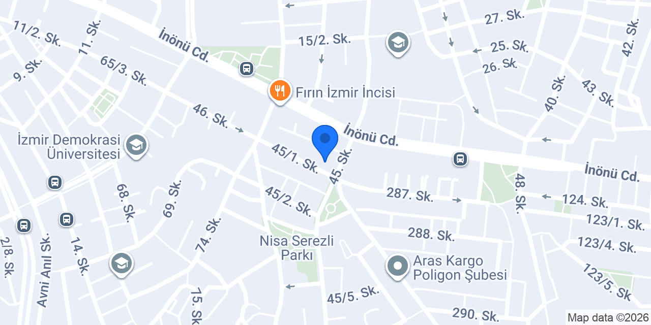 Gülçeşme Butik konumu