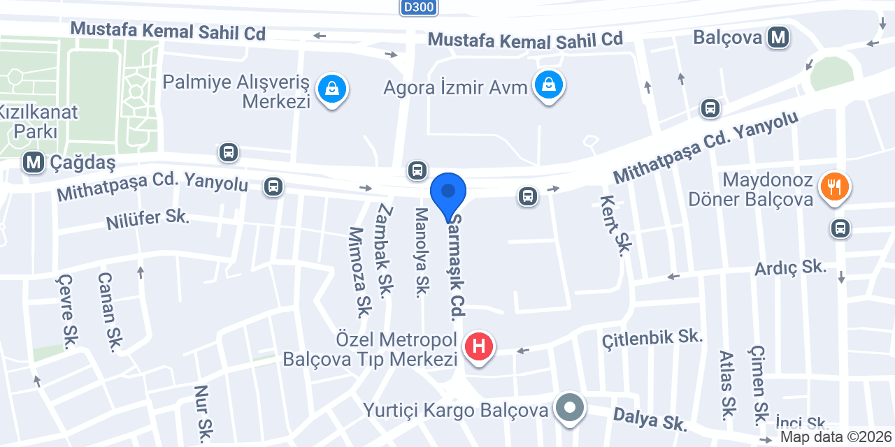 TURPA BALÇOVA VIP konumu