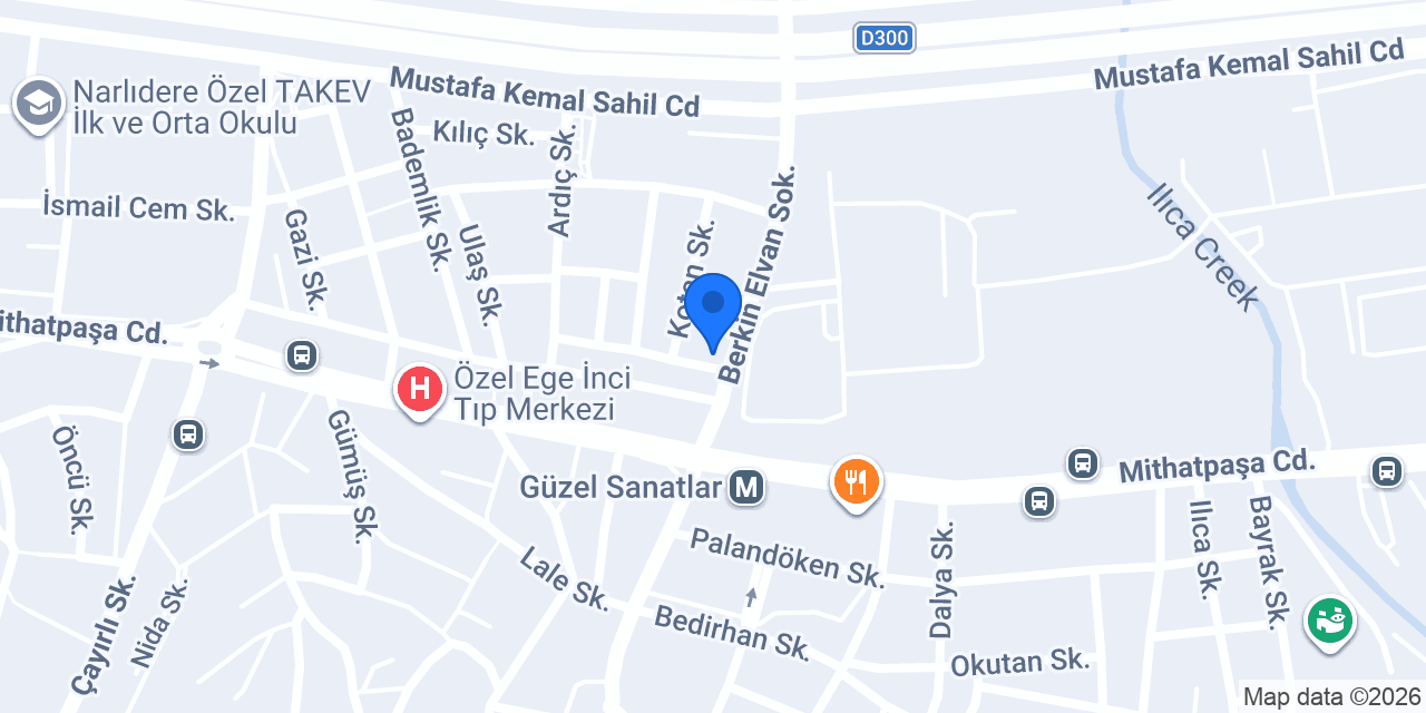 Eylül Sanat Kitabevi konumu