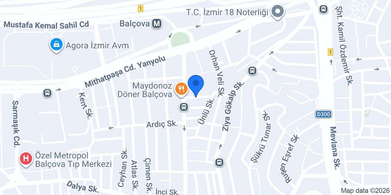 Balçova Çilingir | Nida Çilingir konumu