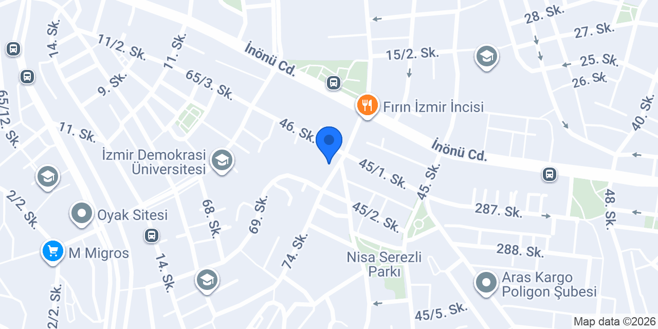 Özenç Kurutemizleme konumu