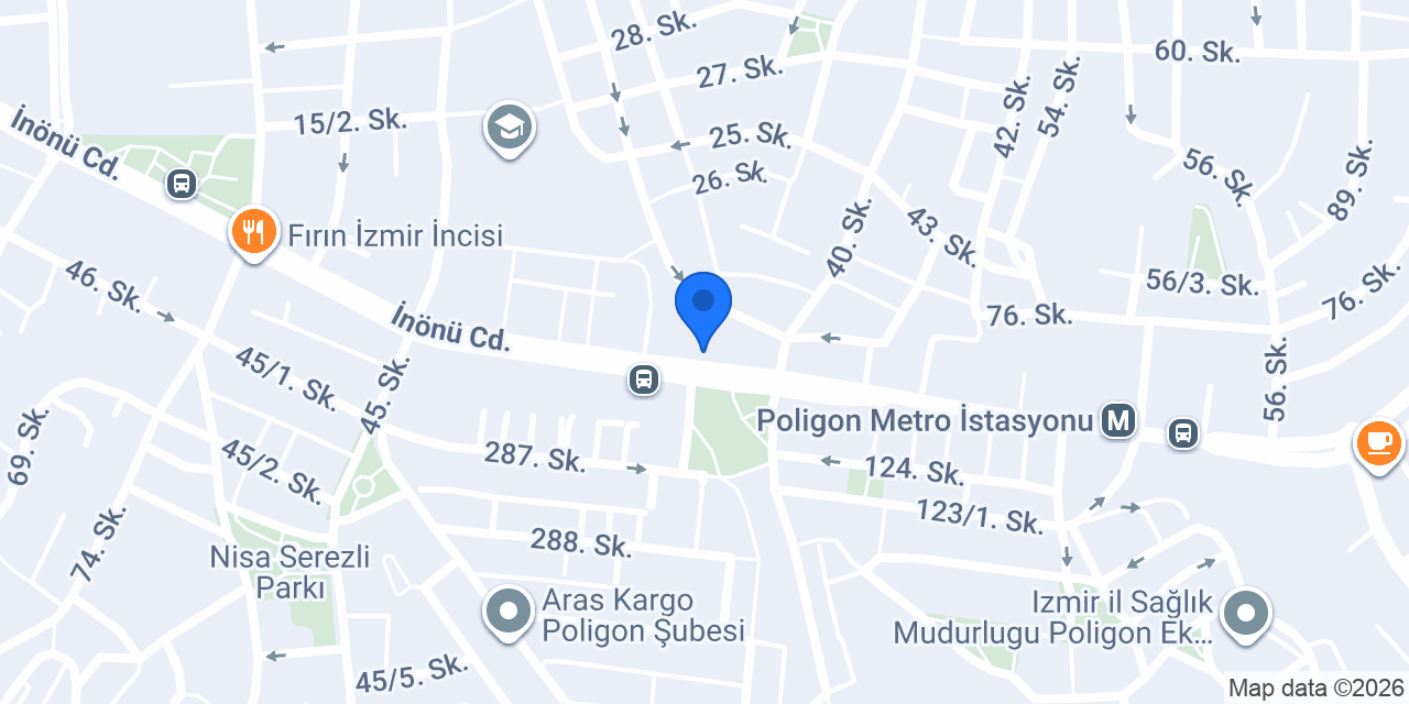 İŞLER KİTABEVLERİ POLİGON ŞUBE konumu