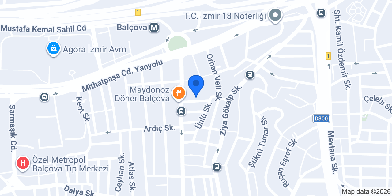 Ege Petshop konumu