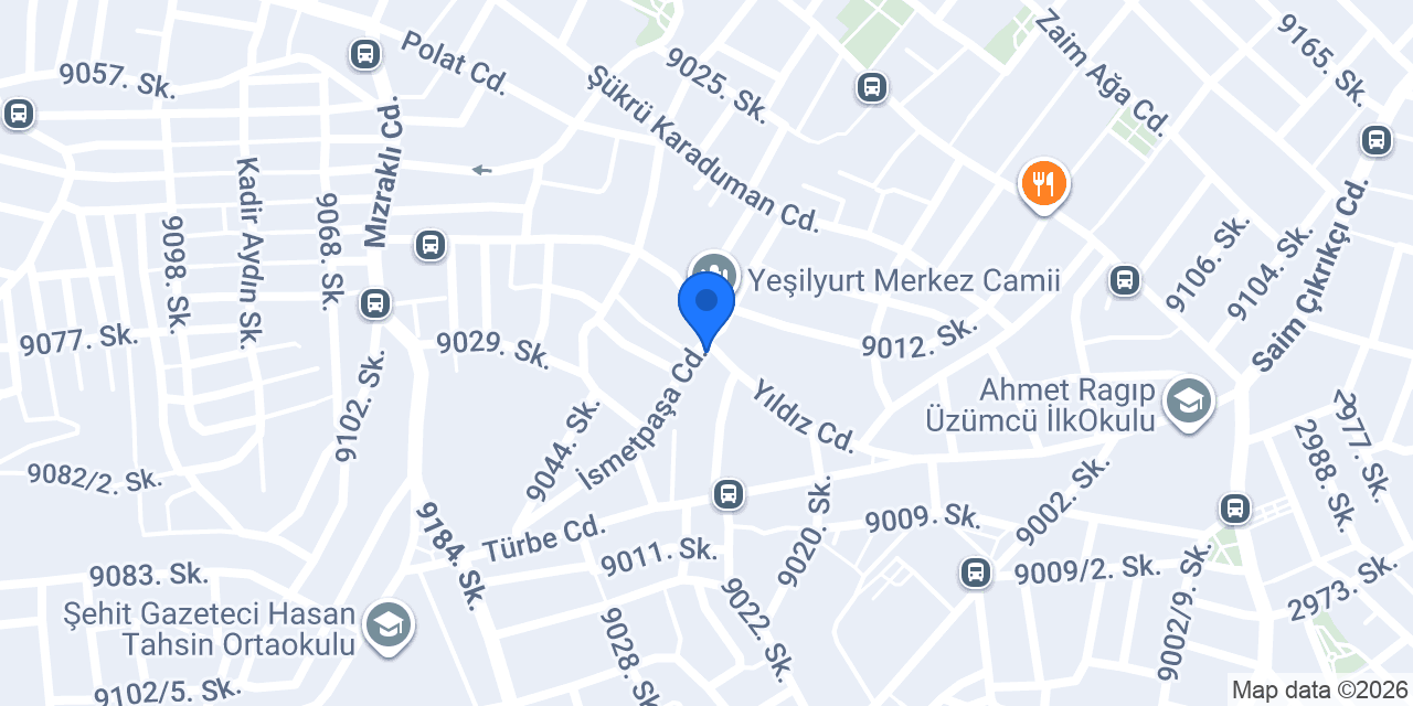 Merkez Unlu Mamülleri konumu