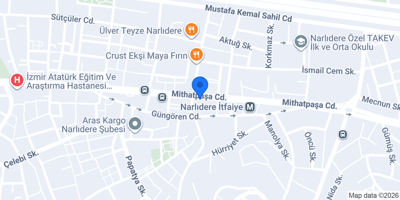Pasaport Pizza Narlıdere konumu