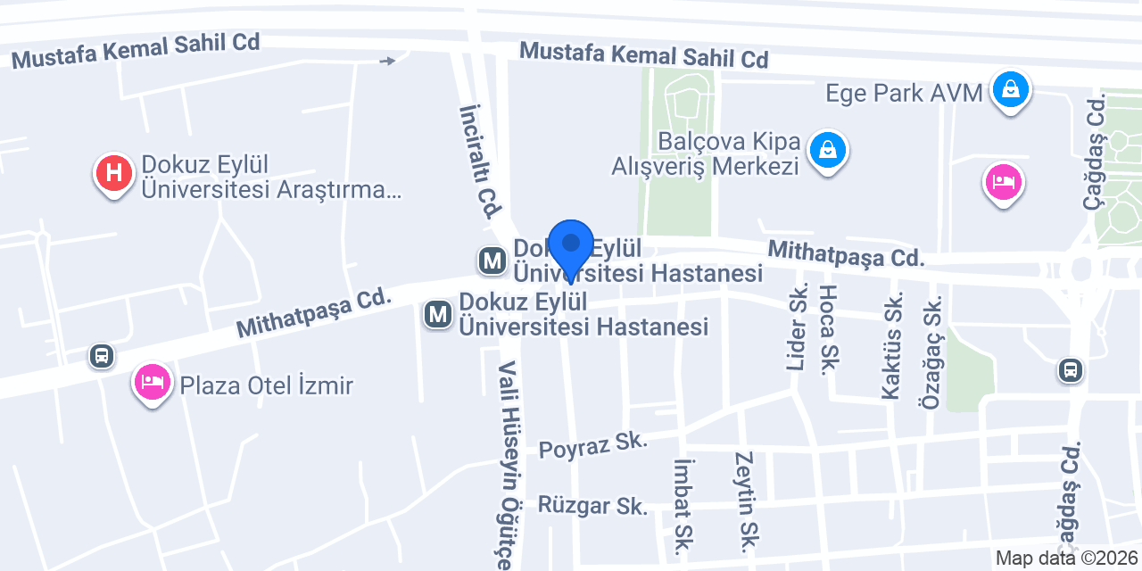 Balçova Dörtyol Taksi konumu