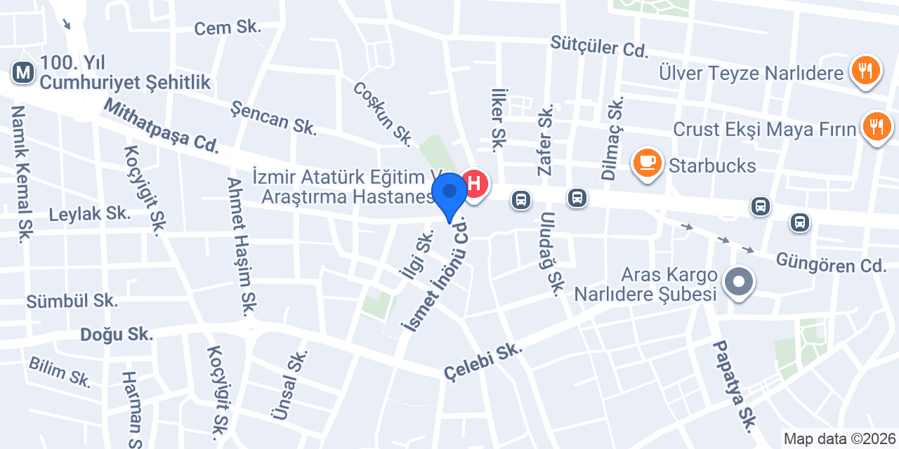 Erhan Erkek Kuaförü konumu