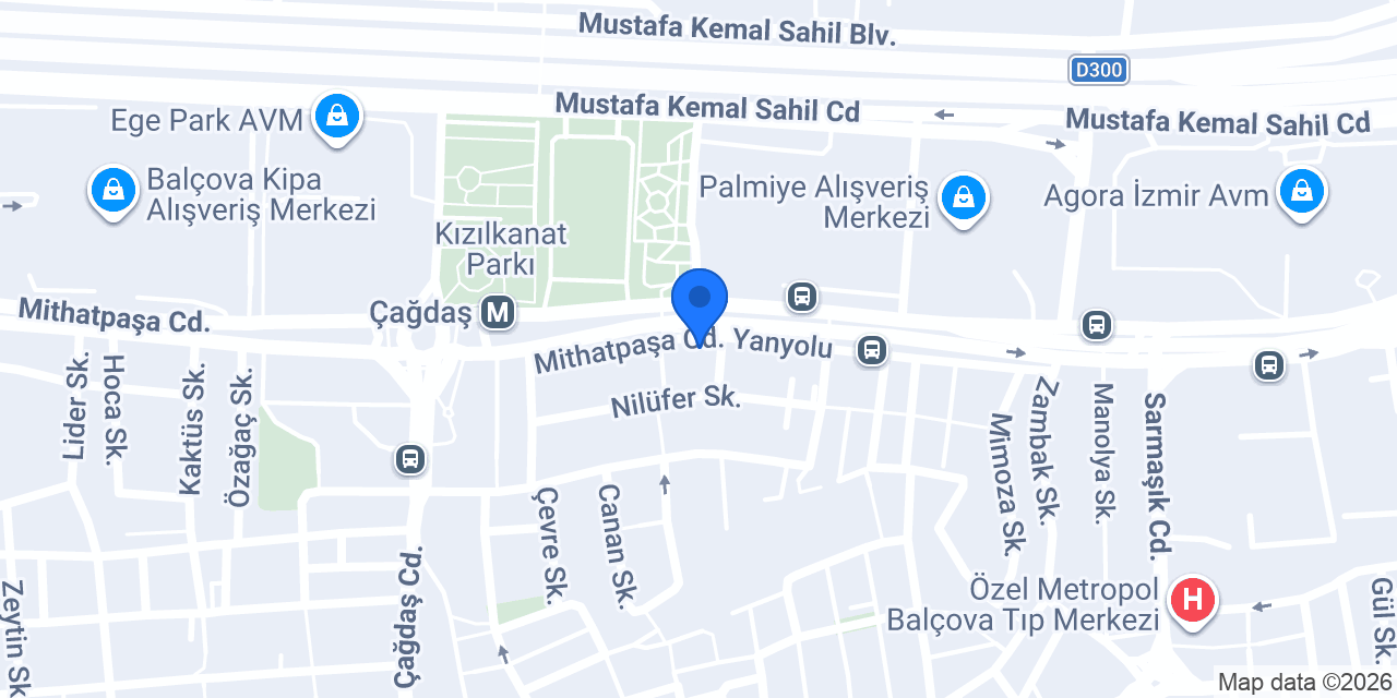 Batı Veteriner Kliniği konumu