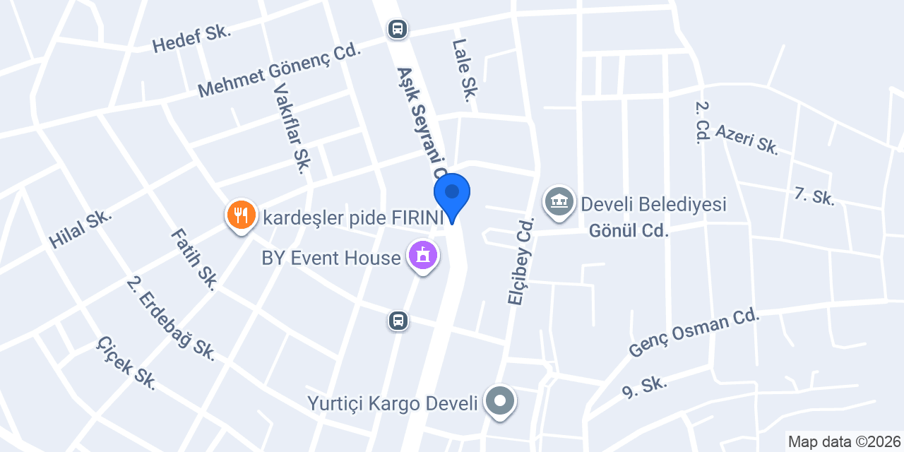 DEVELİ WELTEW MOBİLYA ÜRGÜPLÜLER konumu