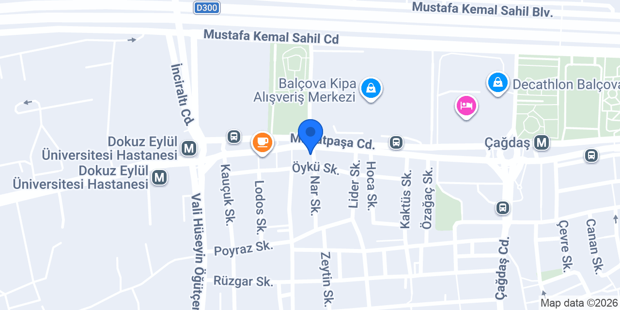 Güneş Veteriner Kliniği konumu