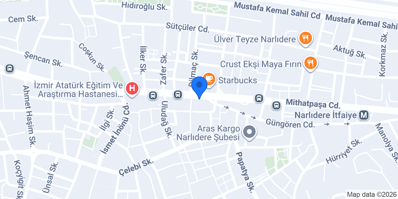 Muslular Eczanesi konumu