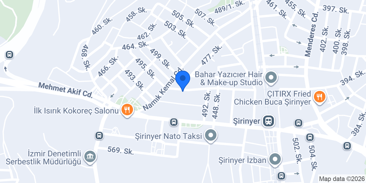 Özel Evim Anaokulu konumu
