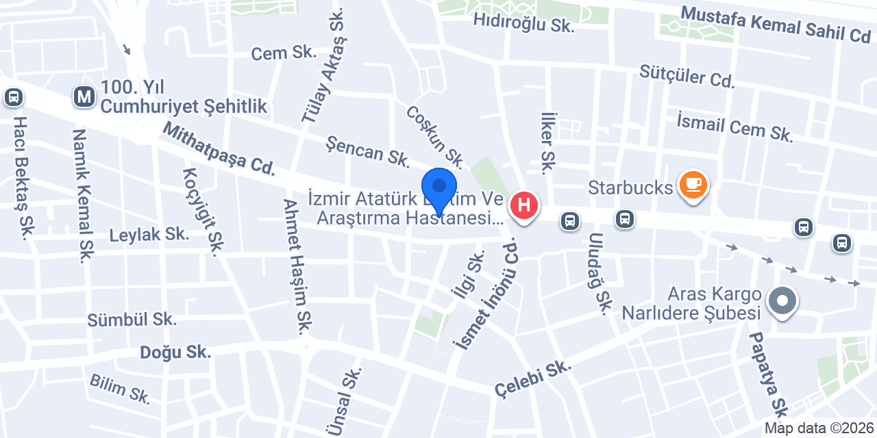 Narlıdere Çetmen konumu