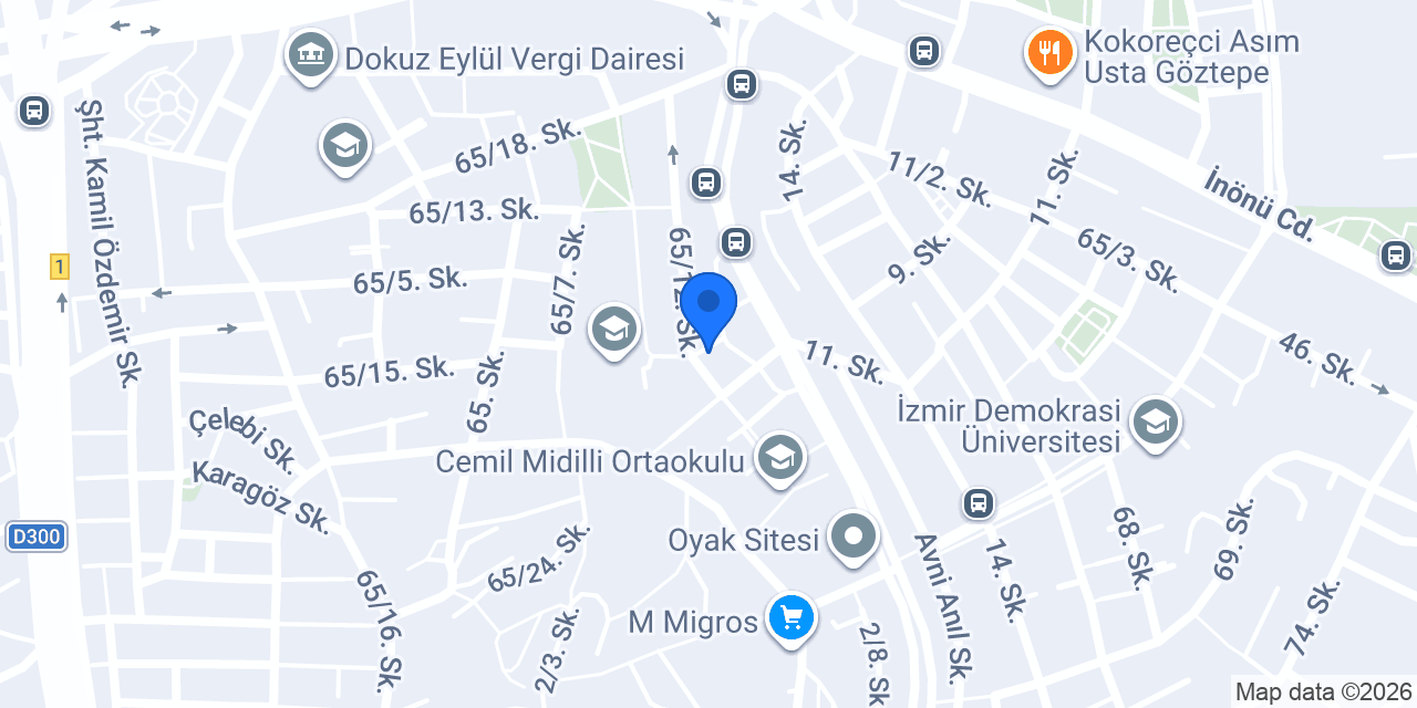 Suat Ünal Kuaför konumu
