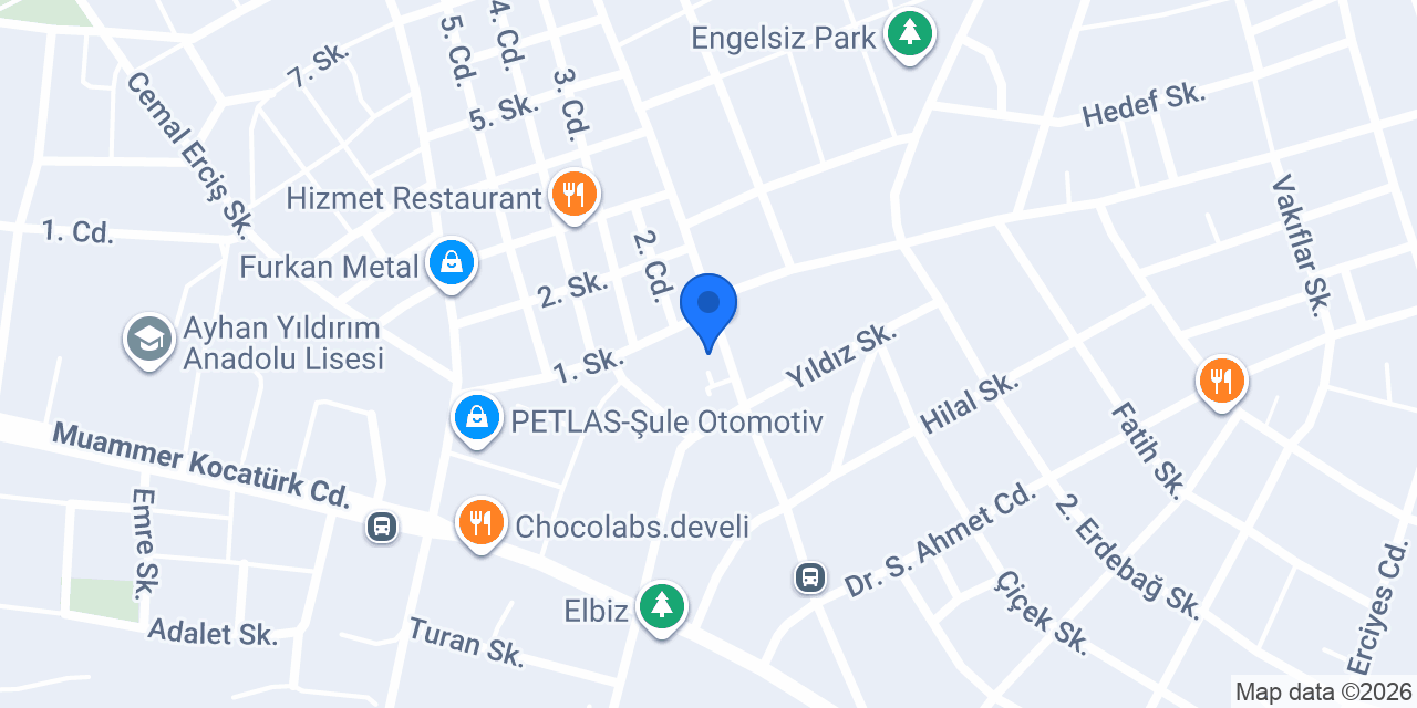 LastikVs - Albayrak Ticaret konumu