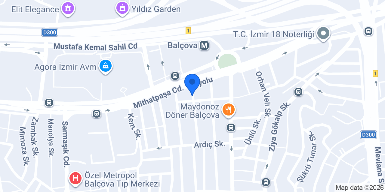 Drxdion Dermaklinik & Dermakozmetik konumu