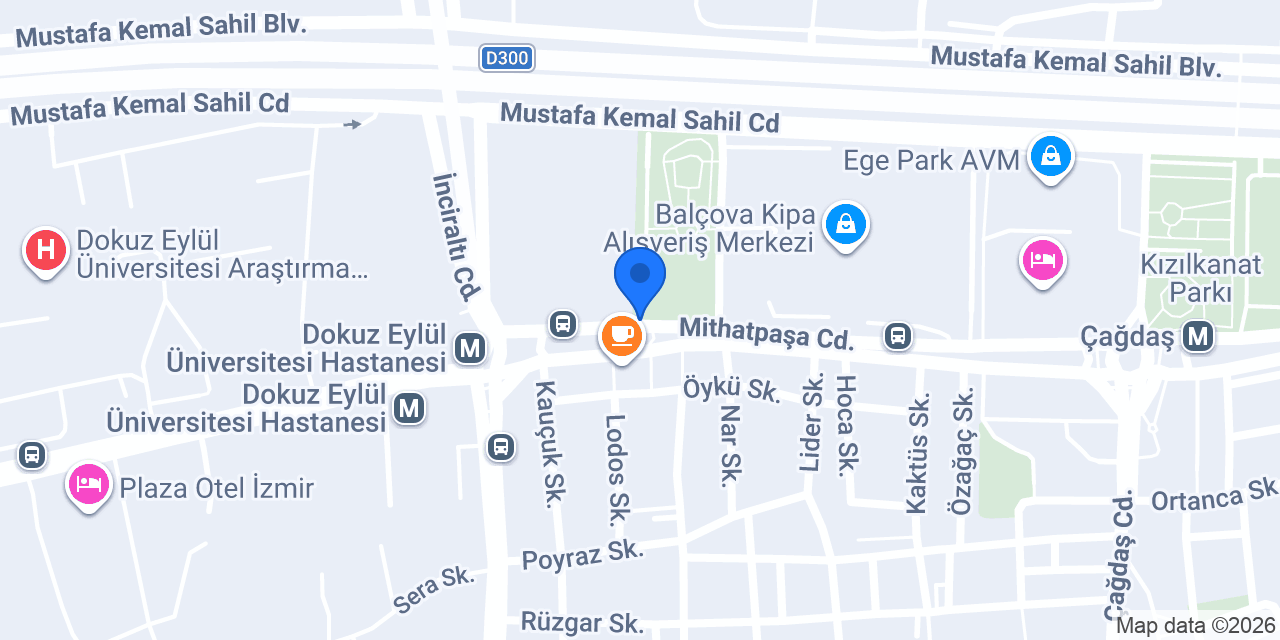 Balçova Karting konumu