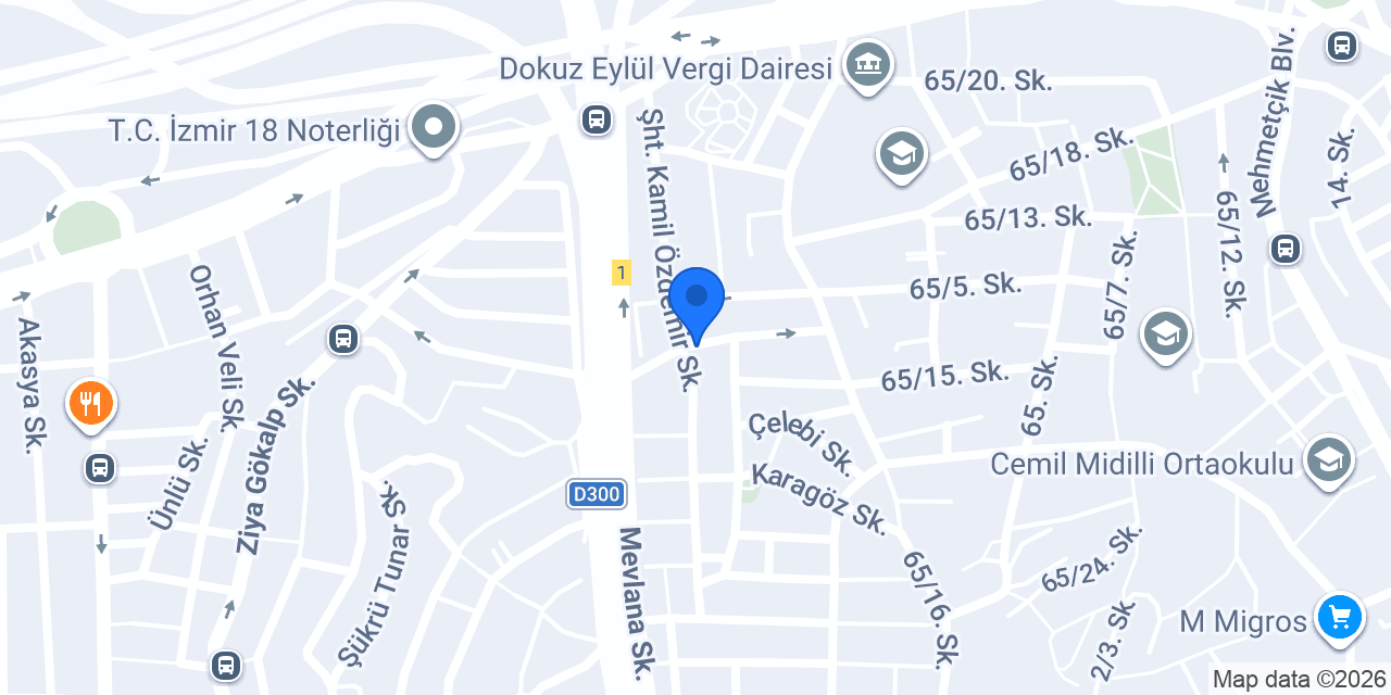 ÖzAydın Pide (Balçova) konumu