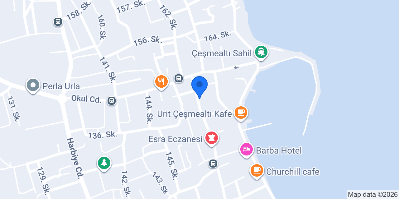 Urla Bahar Eczanesi konumu