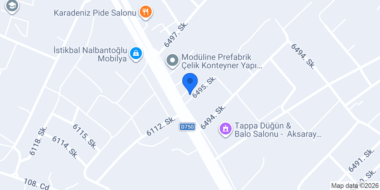 Proyem Aksaray konumu