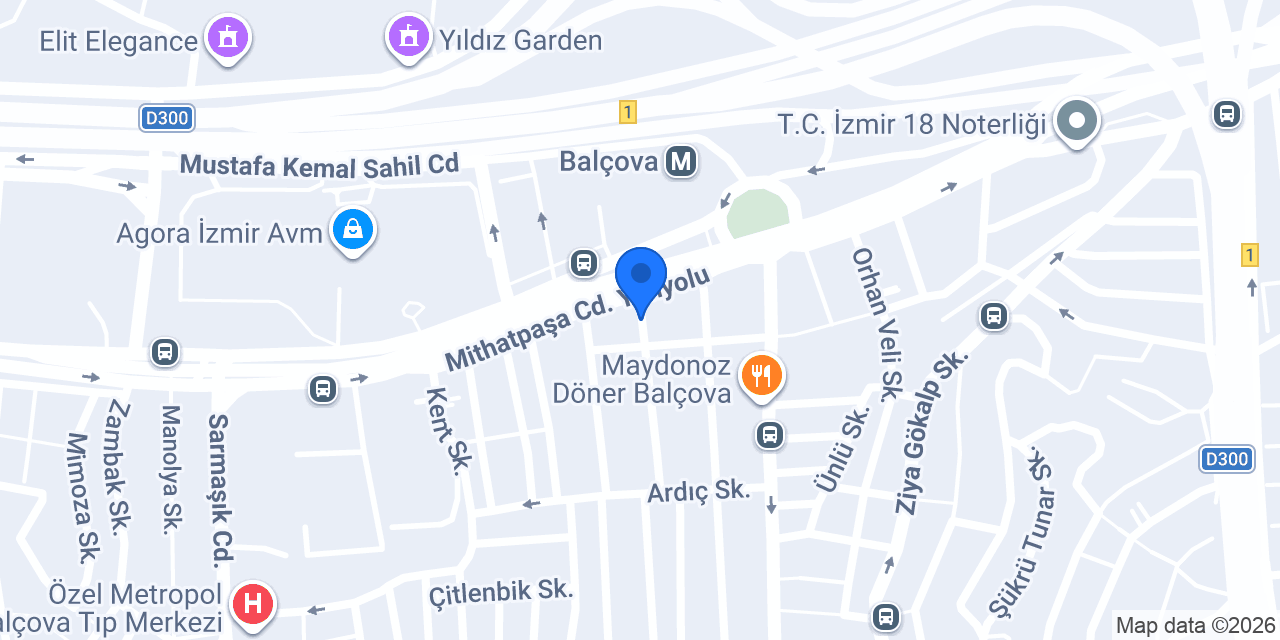 Sev Mimarlık konumu