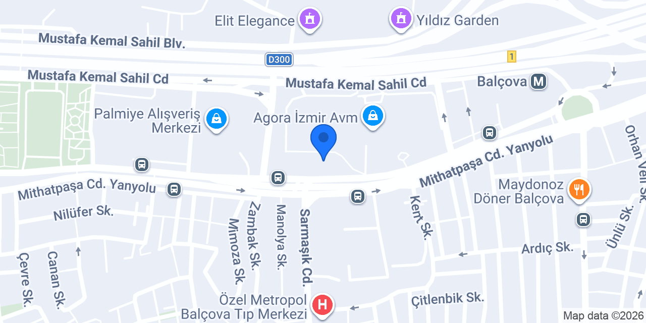 Agorix Eğlence Merkezi konumu