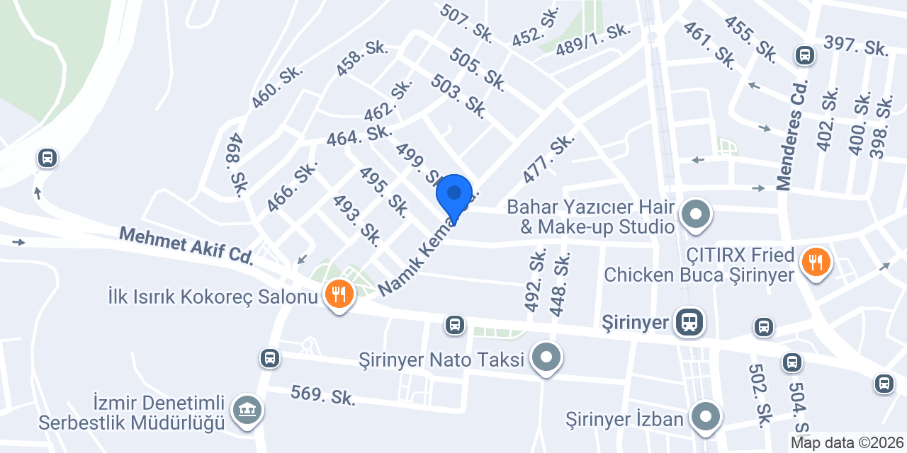 BUCA BÖCEK İLAÇLAMA konumu