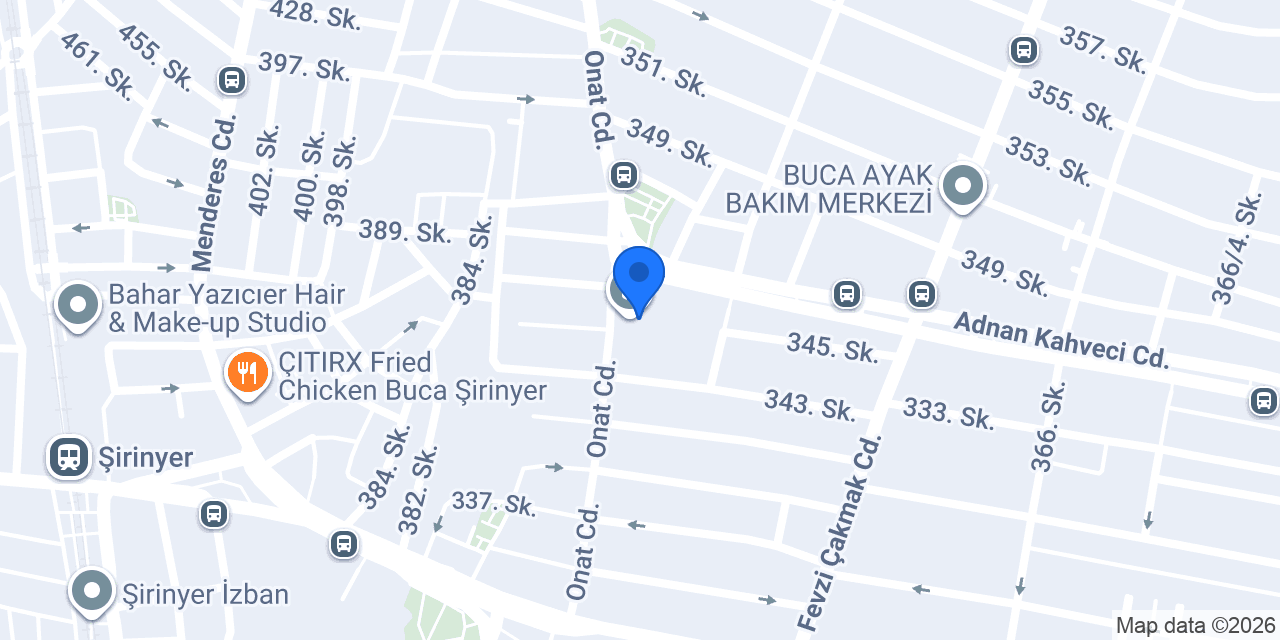 İzmir-Buca Vali Rahmi Bey İlkokulu konumu