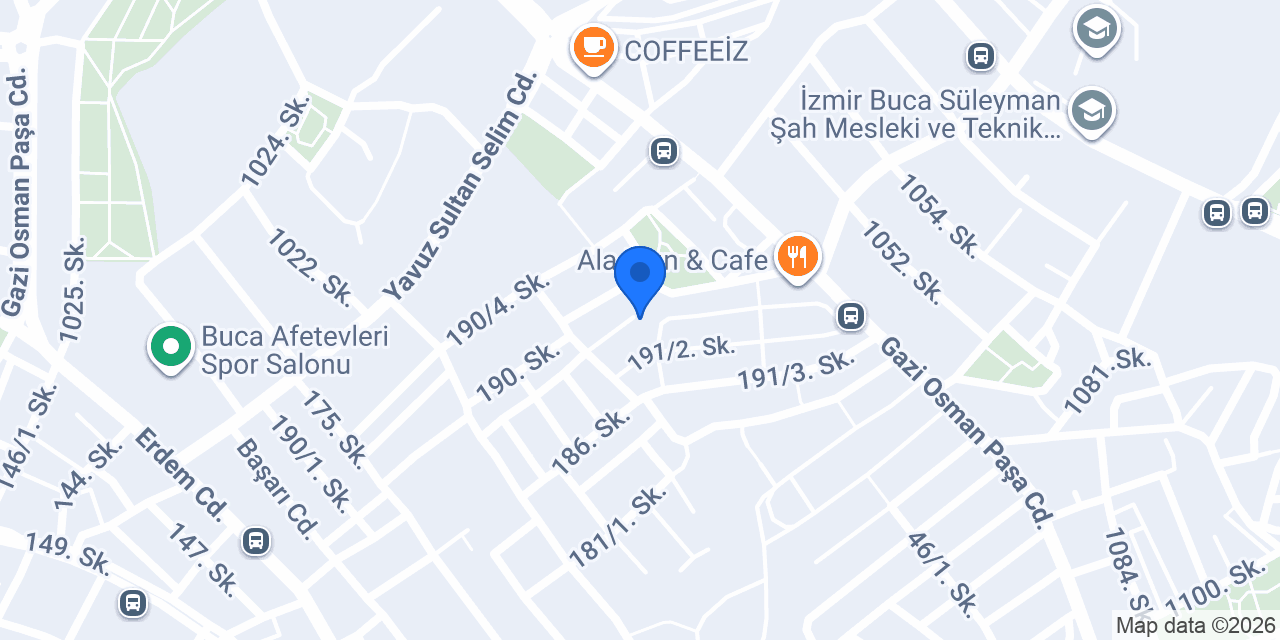 Küncü Fırın Cafe konumu