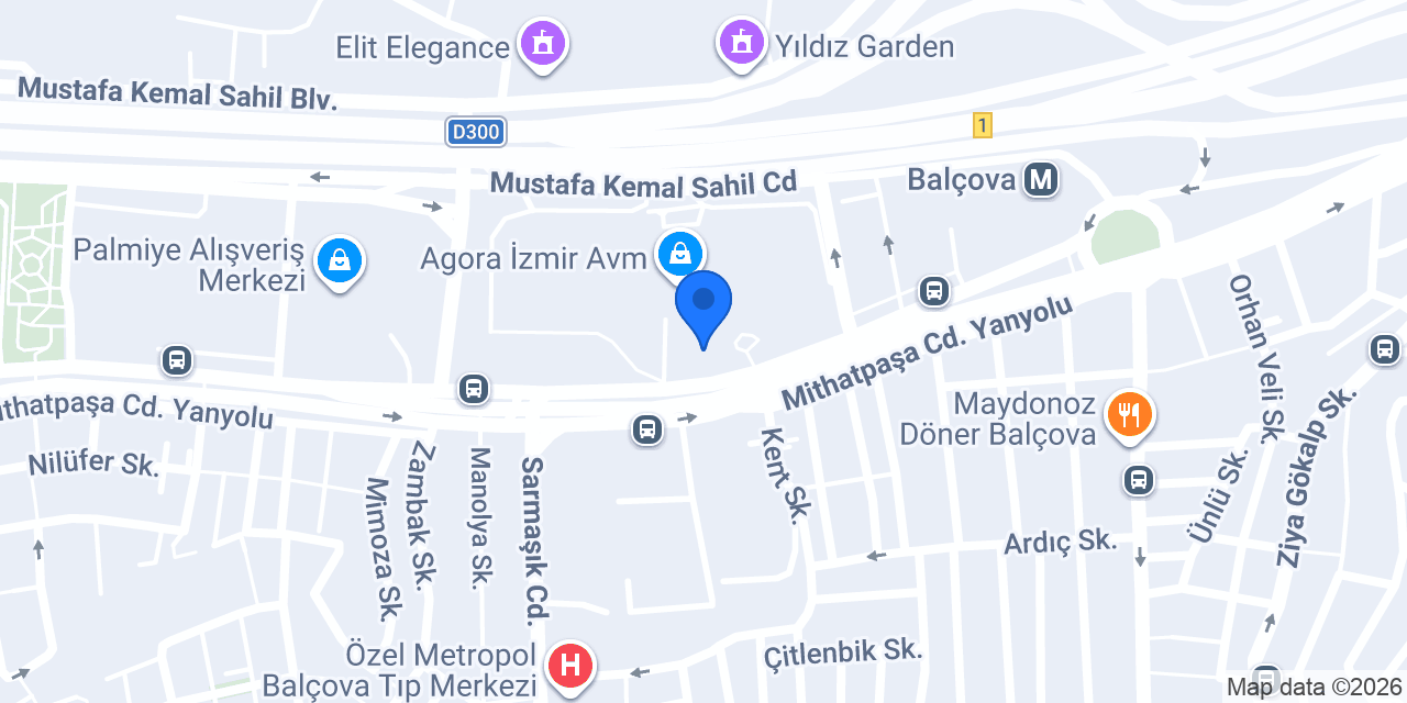 Agora Sinemaları konumu