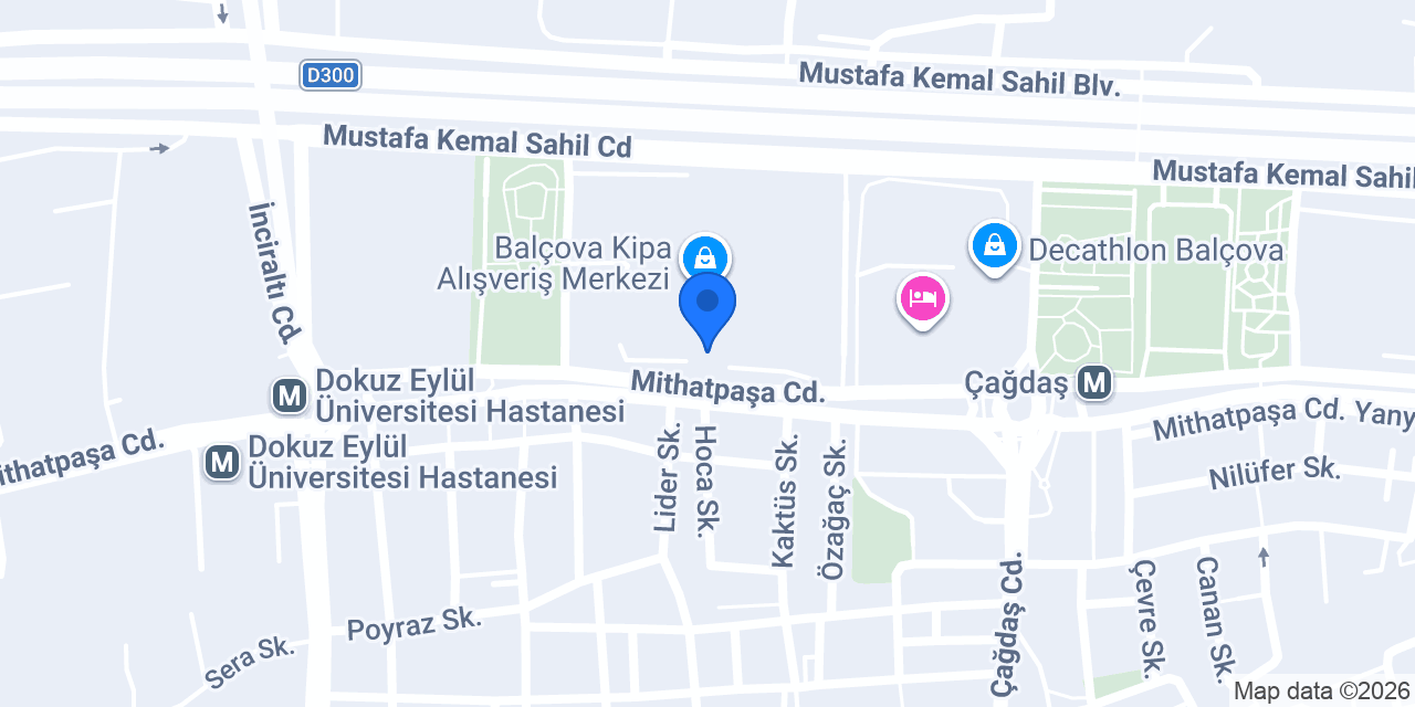 Promasaj - Balçova Kipa AVM konumu