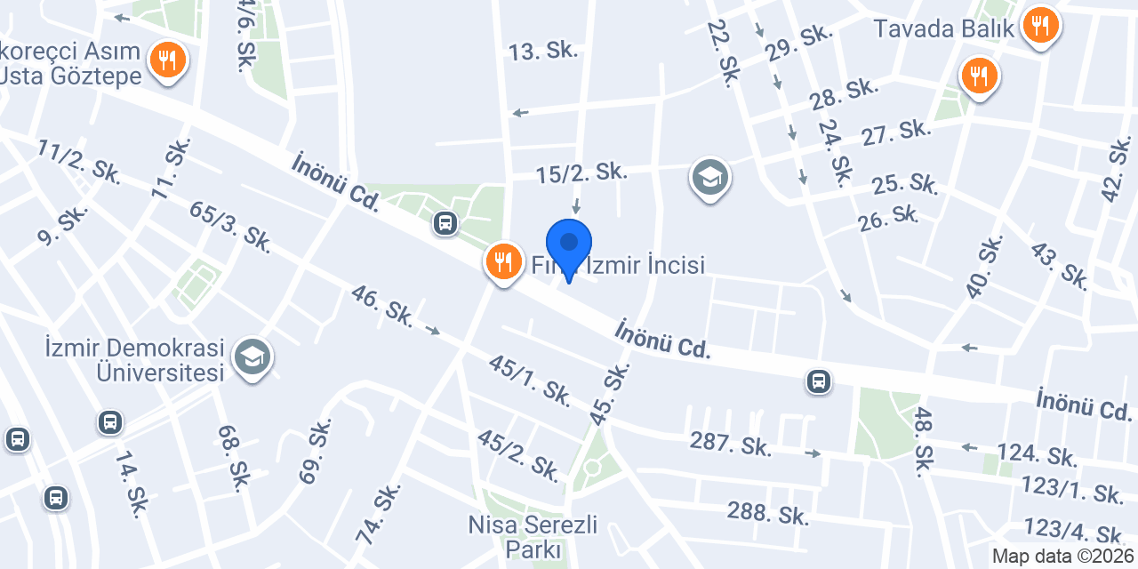 Ege Mobilya konumu