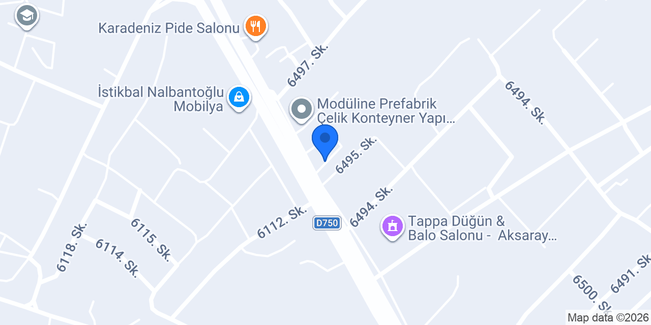 Akuntaş Un ve Yem Fabrikası konumu
