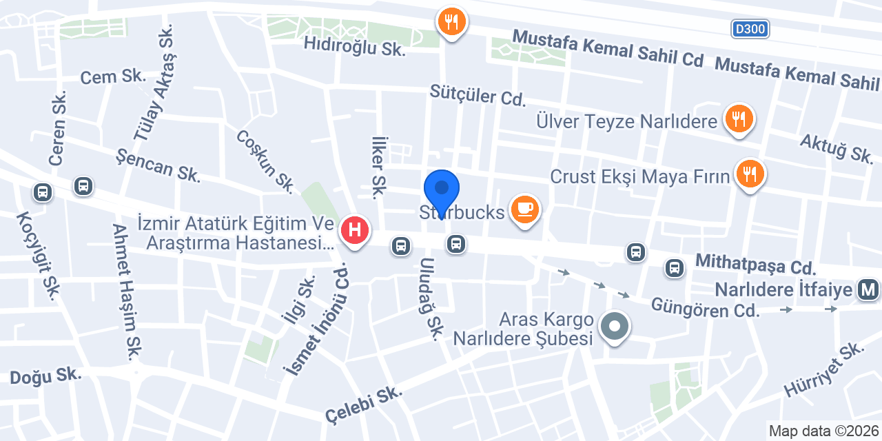 İlk İşık Koltuk Döşeme konumu