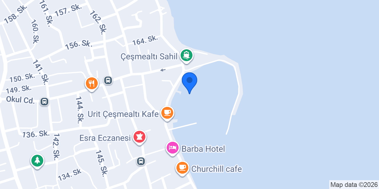 Urla/Çeşmealtı Cüneyt Saılor Tur konumu