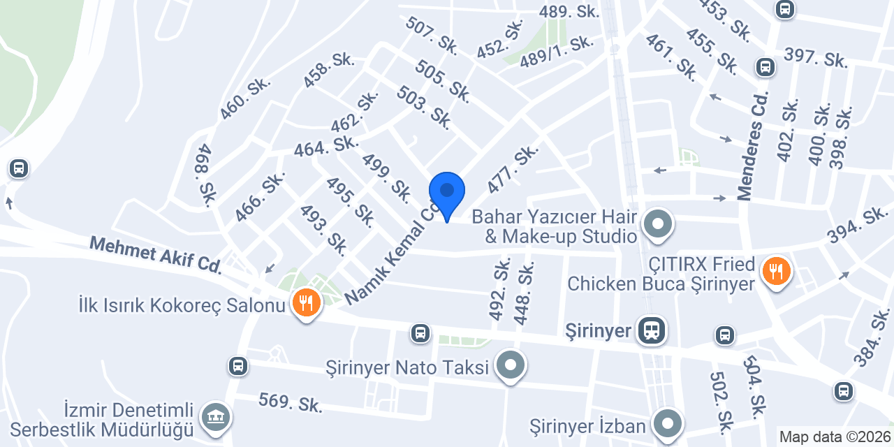 Ataman Yapı Market konumu