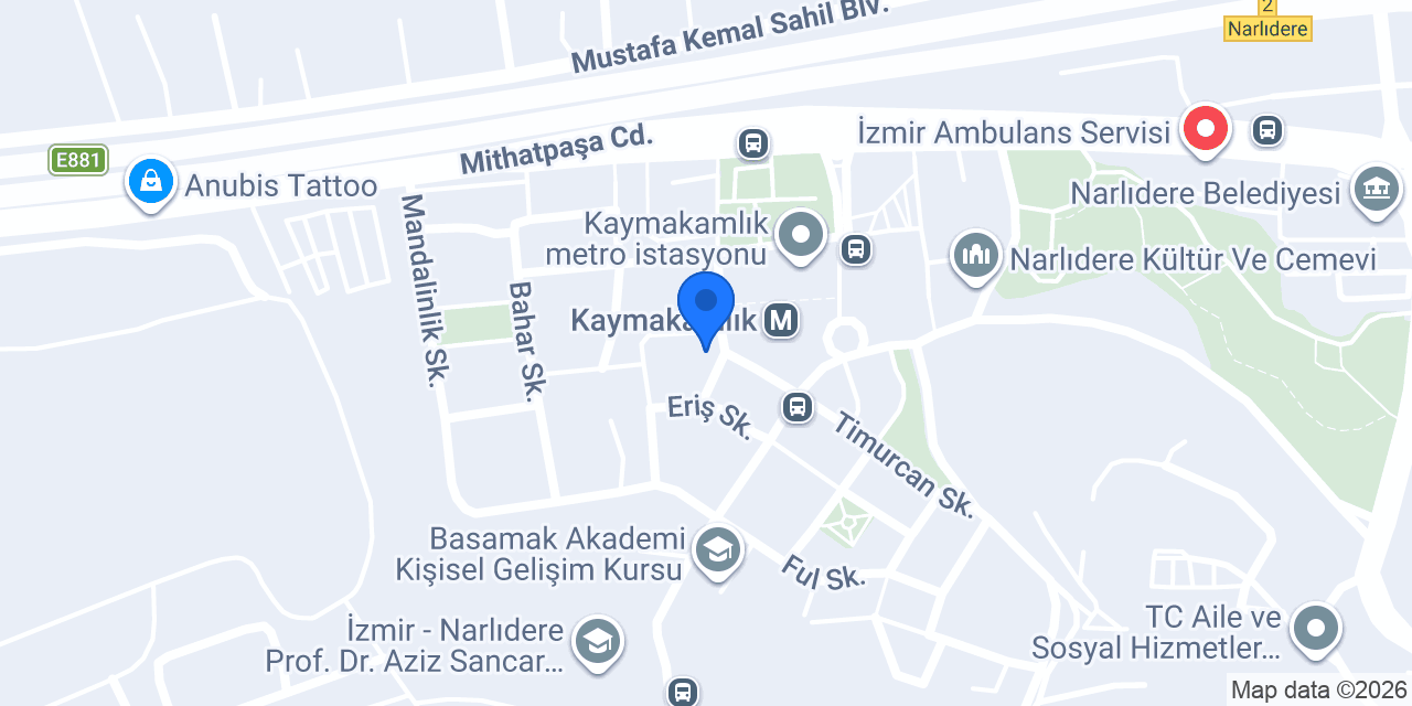 Halil Tegin Eğitim Kurumu konumu