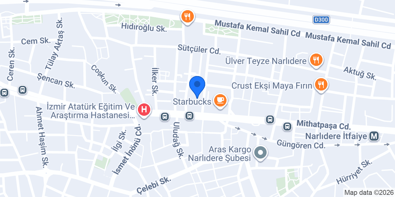 Narnia Veteriner Kliniği konumu