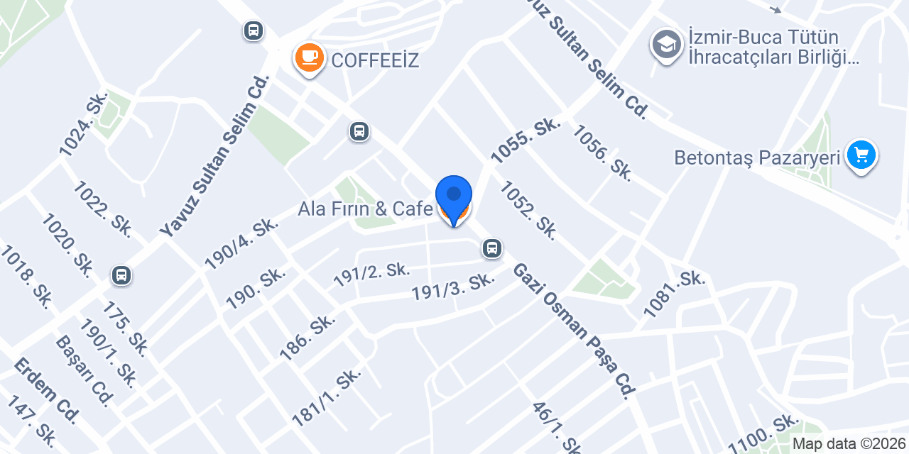 Ala Fırın & Cafe konumu