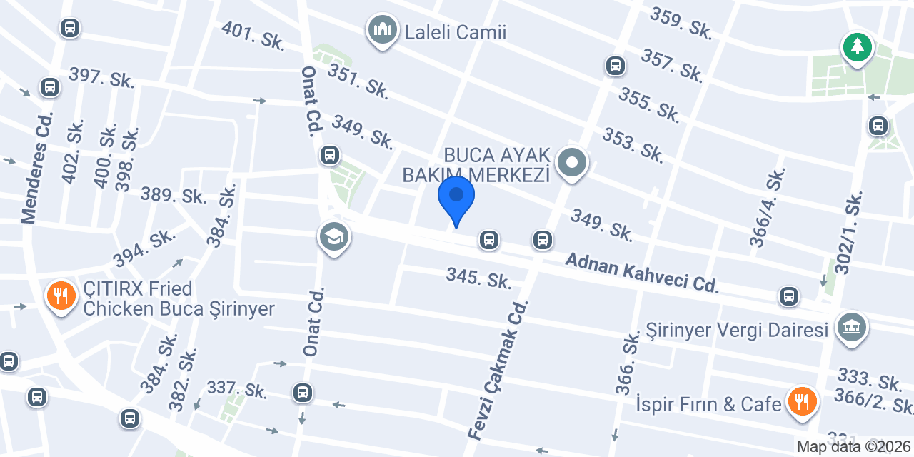 Foçalı Pet Market konumu