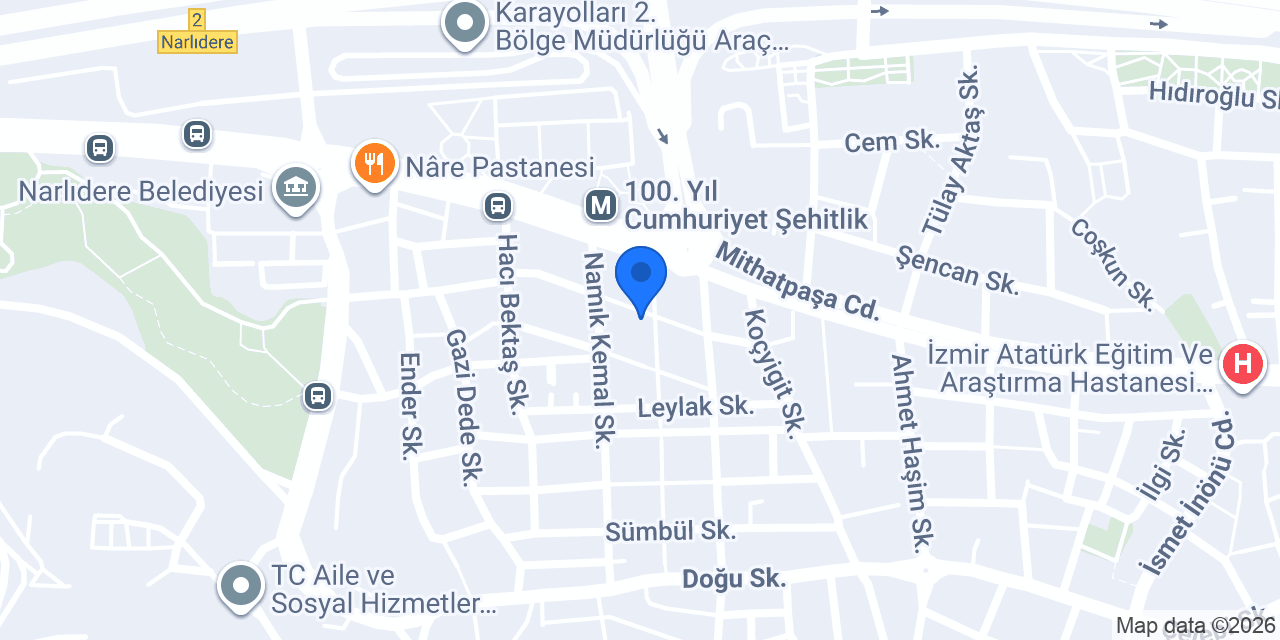 Atölye Mahfel konumu