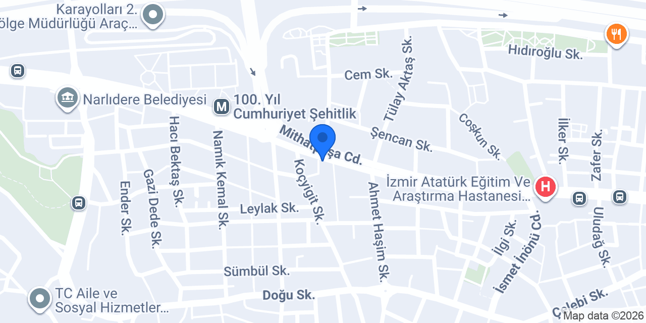 Çilek Çiçekçilik konumu