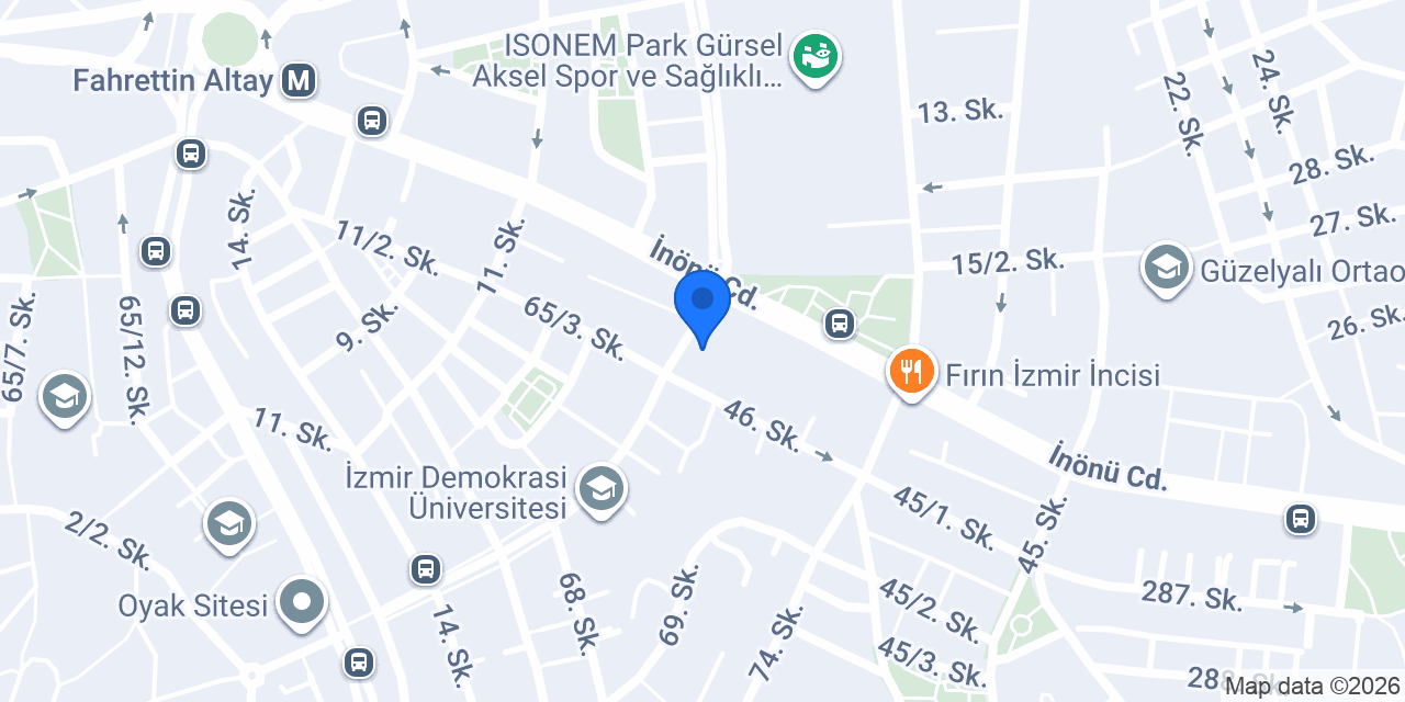 Eczane Taç konumu
