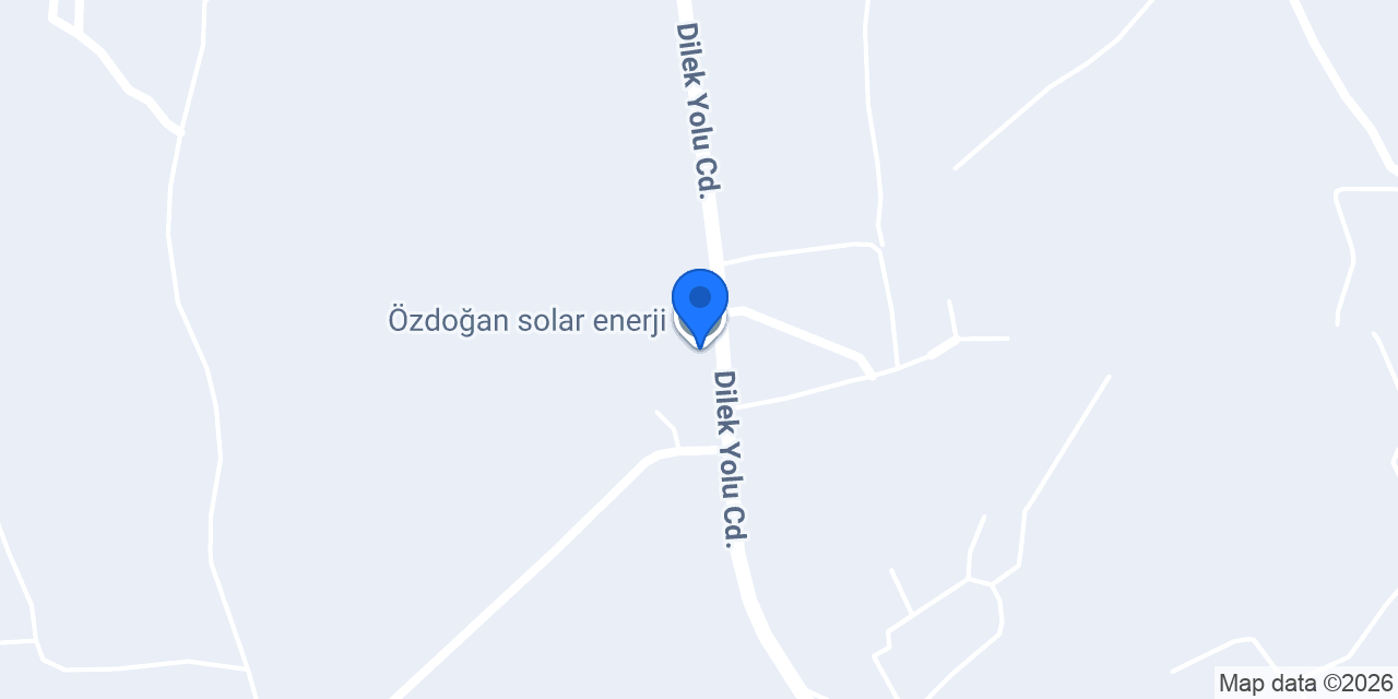 Özdoğan solar enerji konumu