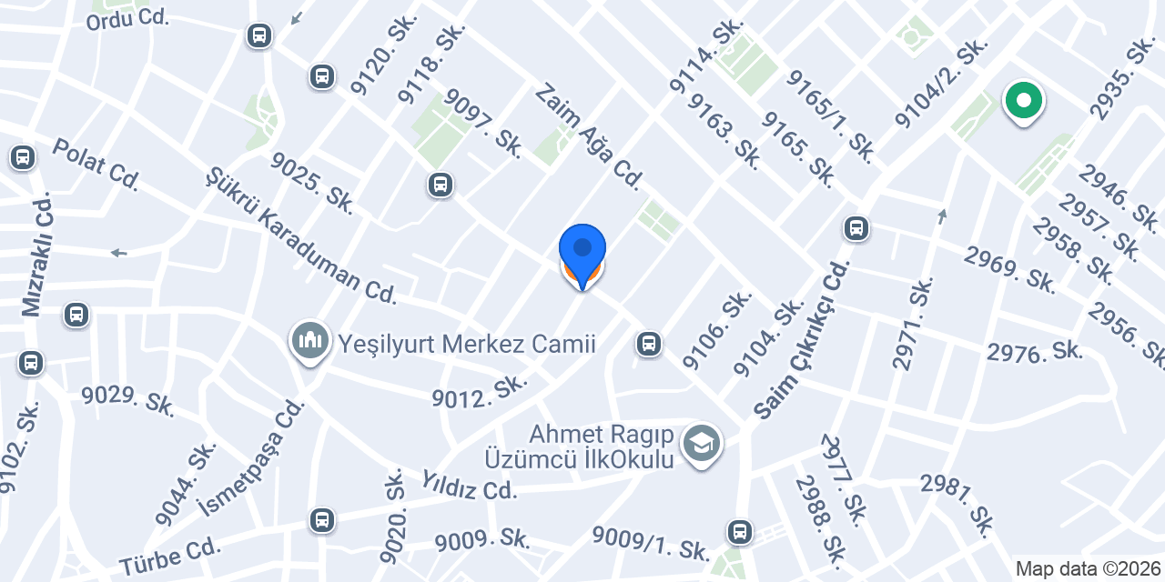 Yeşilyurt Ekmek & Unlu Mamülleri konumu