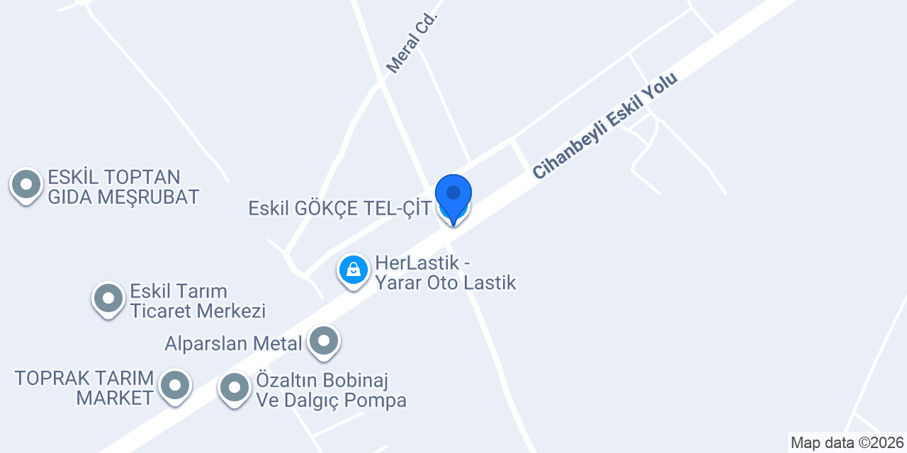 Eskil GÖKÇE TEL-ÇİT konumu